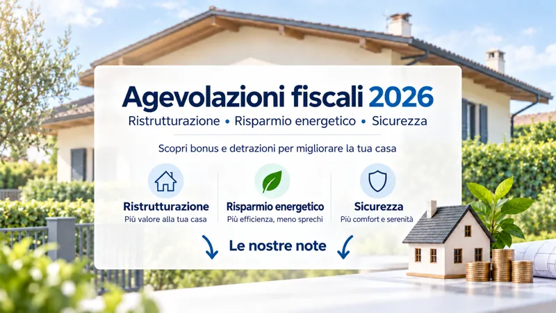 Agevolazioni fiscali