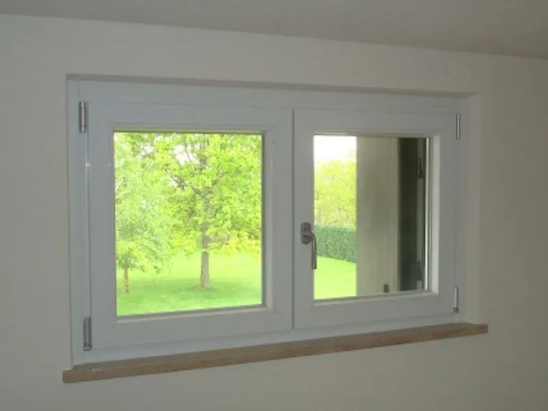 Finestra in pvc a 2 ante con ribalta