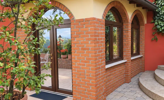 Serramenti in pvc nobilitato